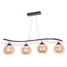 Agat 2329 / Z-B-4 / KZ Brown riputuslamp - kaasaegne, 4xe27