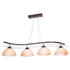 Agat 2329 / Z-B-4 / MZ Brown Hang Lampa - Modern, 4xE27
