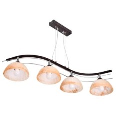 Agat 2329 / Z-B-4 / MZ Brown Hanging Lamp - Modern, 4xe27