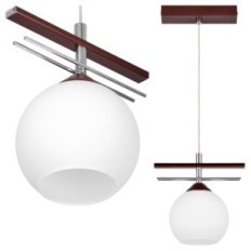 AGAT 2326 / Z-B-1 / KB Brown Lamp Susping Lamp - Modern, 1XE27