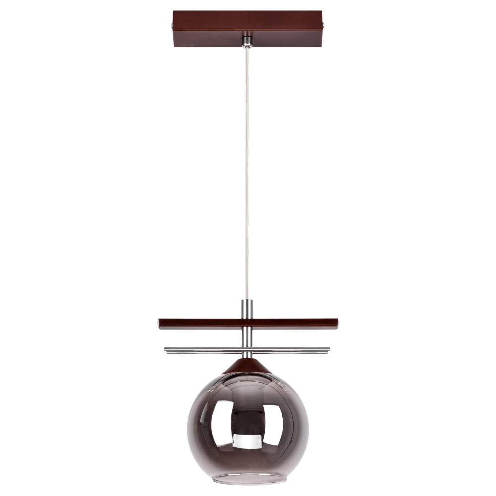 Agat 2326 / Z-B-1 / KC Brown Hanging Lamp - Modern, 1xe27