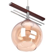 Agat 2326 / Z-B-1 / Kz Brown viseća lampa - moderno, 1xe27