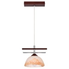 AGAT 2326 / Z- B1 / MZ Hanging Brown Lamp - Modern, 1xE27