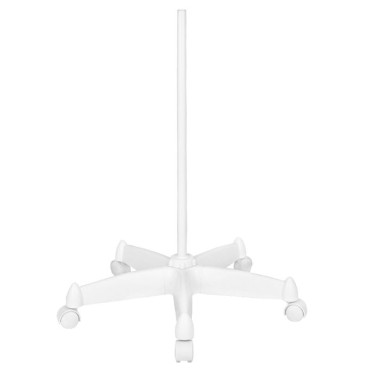 Suporte de candeeiro de aumento branco Moonlight — vista inferior