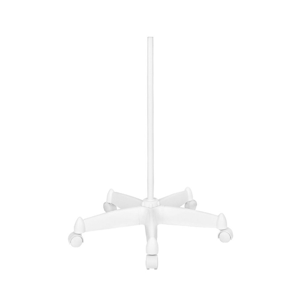 Suporte de candeeiro de aumento branco Moonlight — vista inferior