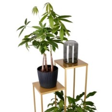 Flowerbed Metal Loft 2-Posisjon Gull