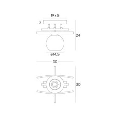 HESTIA 2370 / Z-B-1 / KB Brown Hanging Lamp - Moderns, 1xe27