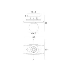 Hestia 2370 / Z-B-1 / KB Brown Hanging Lamp - Modern, 1xe27