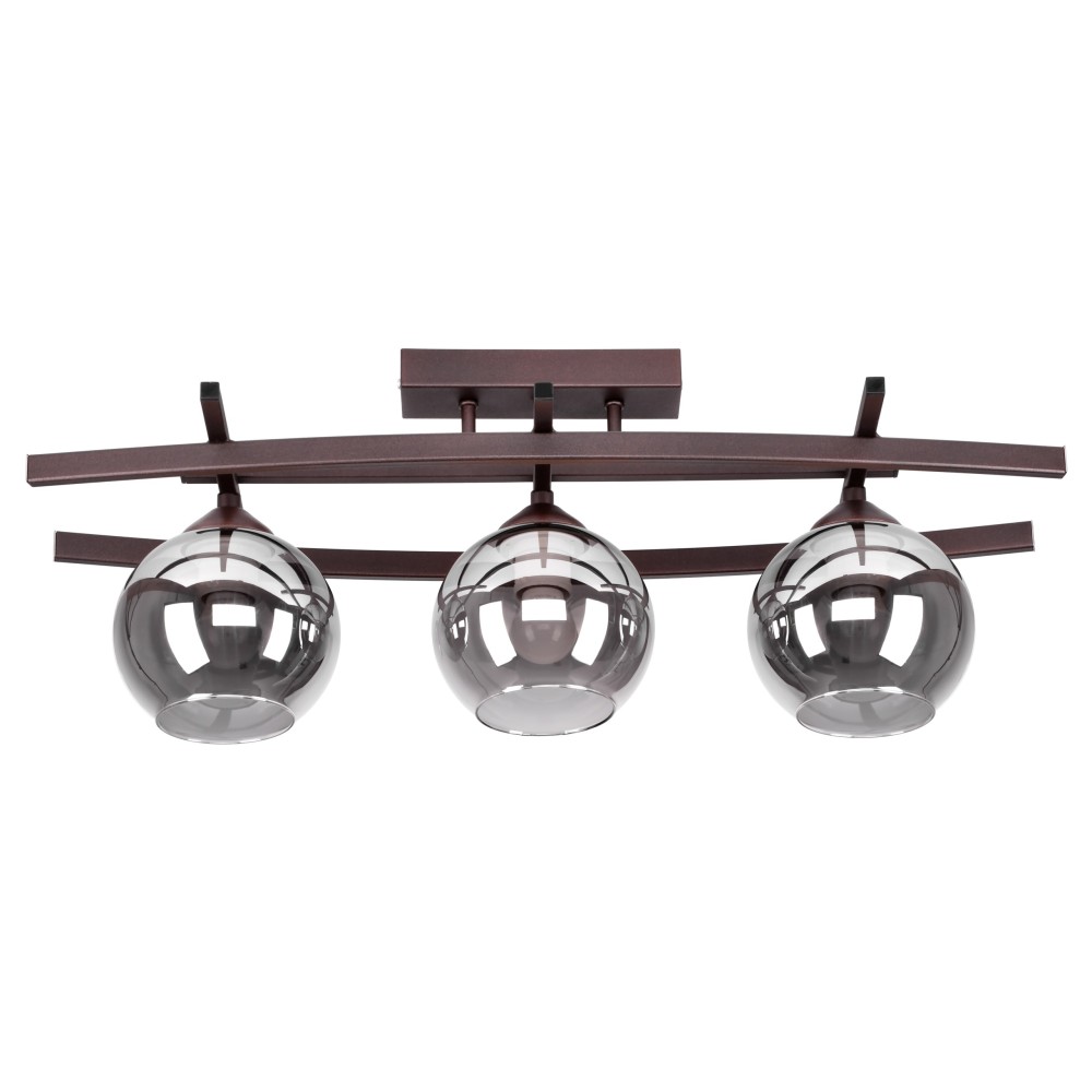 HESTA 2372 / Z- B3 / KC Hanging Brown Lamp - Modern, 3xE27