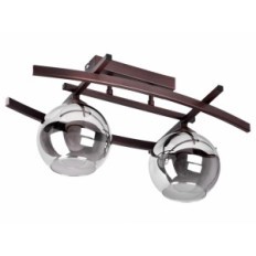 Hestia 2371 / Z-B-2 / KC Brown Hanging Lamp - Modern, 2xe27