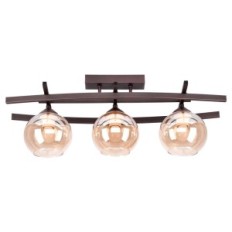 Hestia 2372 / Z-B-3 / KZ brown Hanging lamp - Modern, 3xe27