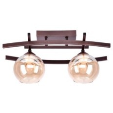 HESTIA 2371 / Z-B-2 / KZ Bruin Hanglamp - Modern, 2xE27