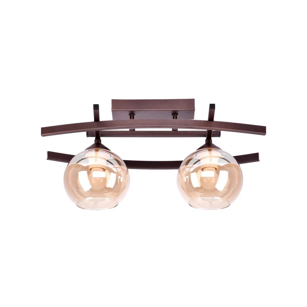 HESTIA 2371 / Z-B-2 / KZ brown Hanging lamp - Modern, 2xe27