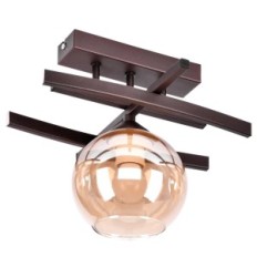 Hestia 2370 / Z-B-1 / KZ Ruskea Hanging Lamp - Moderni, 1XE27