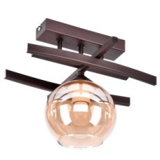 Hestia 2370 / Z-B-1 / KZ Ruskea Hanging Lamp - Moderni, 1XE27