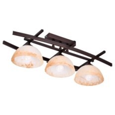 HESTIA 2372 / Z-B-3 / MZ Brown Pakabinamasis lempos - modernus, 3xe27