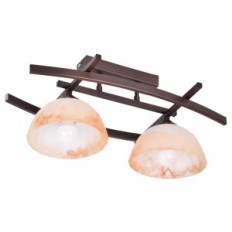 HESTIA 2371 / Z-B-2 / MZ brown hanging lamp - modern, 2xe27