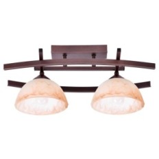 HESTIA 2371 / Z-B-2 / MZ brown hanging lamp - modern, 2xe27