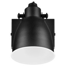 Taurus wall lamp with a black lamp, 1xe14