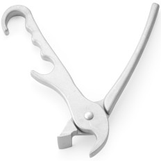 Gripper ročaj za plake za aluminij pice dolžine 200 mm - Hendi 617731