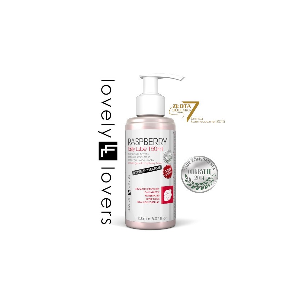 Smakelijke glijvak Raspberry 150ml
