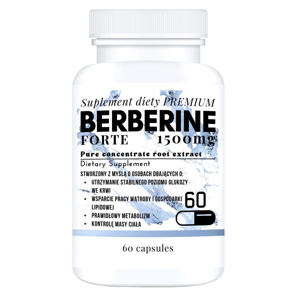 Berberine 1500mg 60 kapsúl