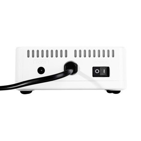 Torno de manicura Saeyang Marathon K35 mini rosa + pieza de mano H200 — vista trasera