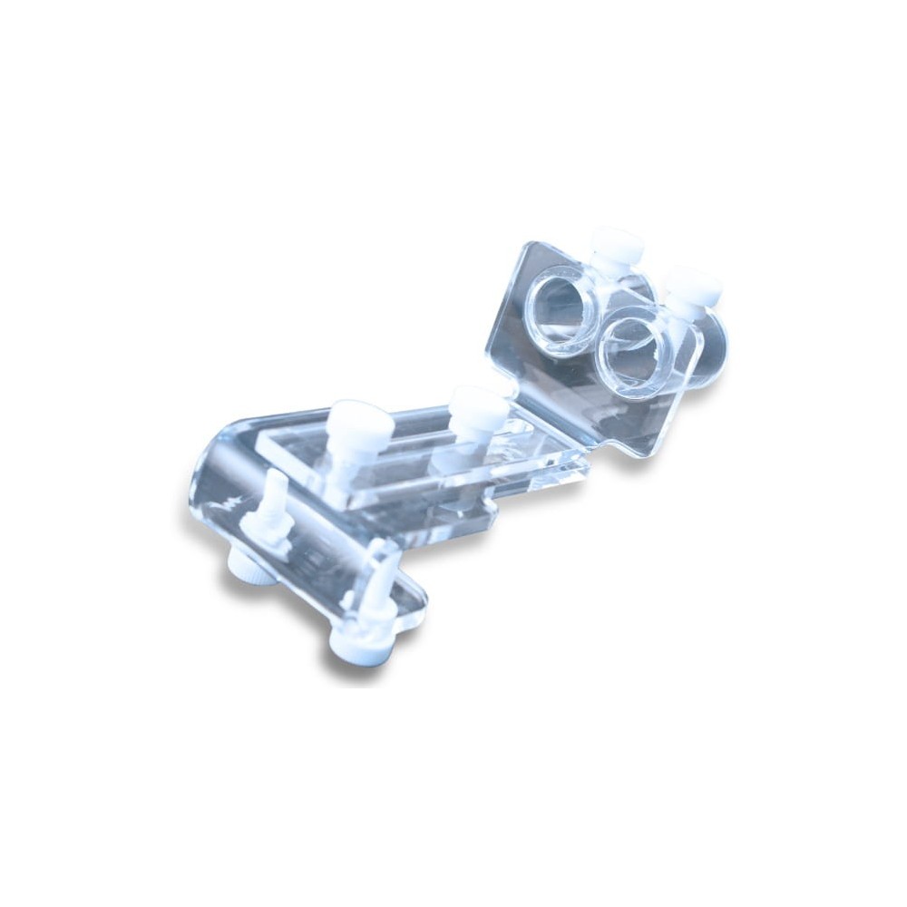 A double aquarium probe holder