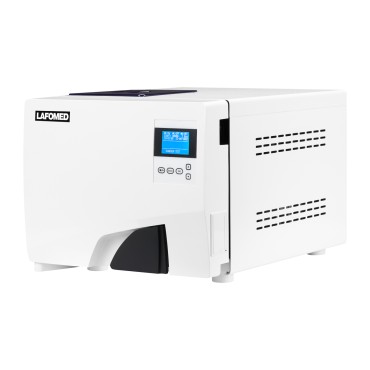 Lafomed autoklav premium serie LFSS12AA LCD med 12L Klass B medicinsk skrivare — framsida
