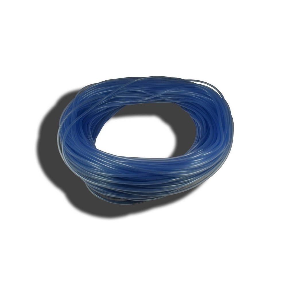 Blue Snake Silicone Snake 4mm - Blå slang 1 MB för akvarium