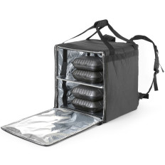 Bolsa térmica de mochila para transporte 10 pizza-caixas impermeáveis 72 l - Hendi 709801