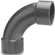 Αψιδωμένη αλυσίδα 90 * PVC 40 mm