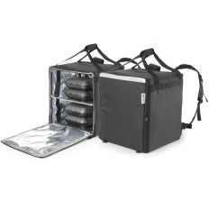 Mugursoma termiskais maiss transportēšanai 10 Pizza-kastes ūdensnecaurlaidīgs 72 l - Hendi 709801