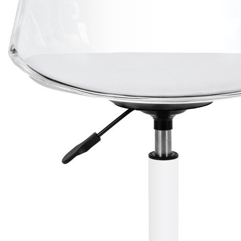 Silla cosmética Ghost — detalle de los controles