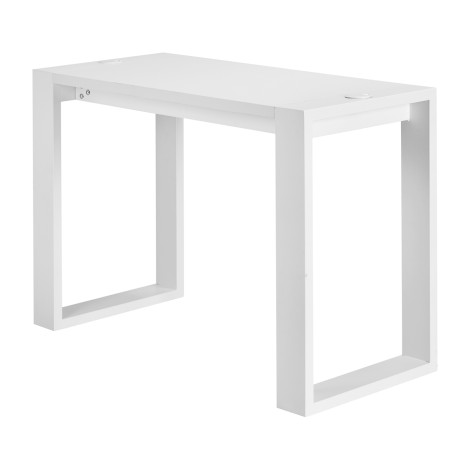 G031 hvid kosmetikbord — forfra