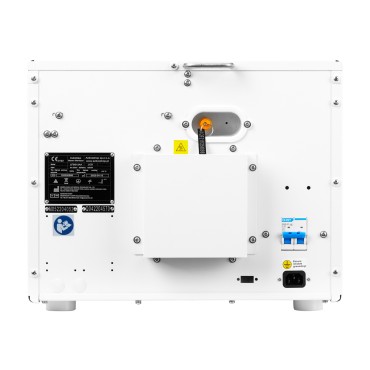 Autoclave Lafomed Premium Line LFSS12AA LCD 12L Classe B com Impressora Médica — vista traseira