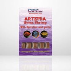 Ocean Nutrition Artemia Spirulina a cesnak 100 g - Mrazené potraviny