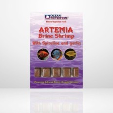 Ocean Nutrition Artemia Spirulina and Garlic 100 g - Frozen food