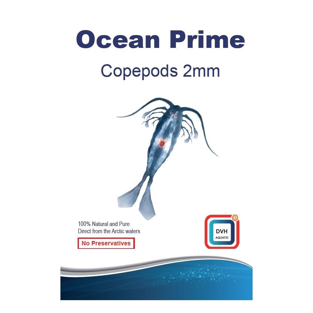 Vandenyno premjero copepods 2mm