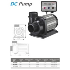 Circulatiepomp - Jebao DCT 8000 met een controller
