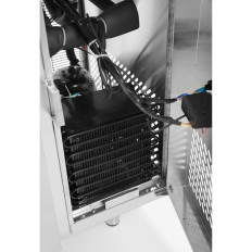 Table réfrigérée avec 4 tiroirs et compresseur latéral en acier inoxydable Profi Line 280 l - Hendi 233764