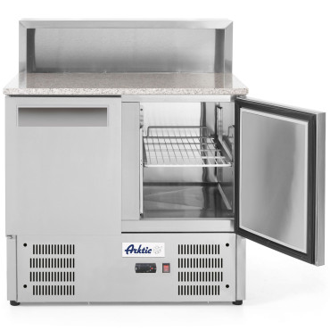 2-durvju saldētava un granīta countertop uz 5x GN1 / 6 247 L - Hendi 236208