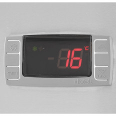 Tabela refrigerada de 2 portas e bancada de granito em 5x GN1 / 6 247 L - Hendi 236208