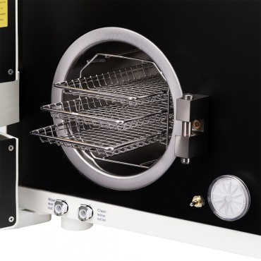 Lafomed autokláv premium line lfss12aa lcd s 12l lekárskou tlačiarňou triedy B — pohľad spredu