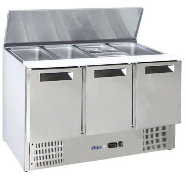 3-door salad refrigerant...