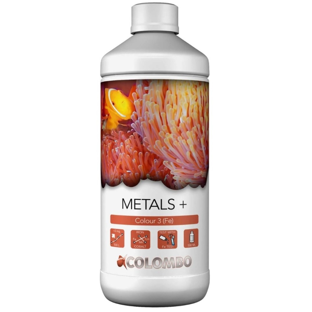 Colombo Color 3 Metals Plus 500ml Preparation for the color of corals