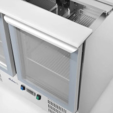 GLASSED SALAD Kjølebord med et 2x GN1 lokk / 1 3x GN1 / 6 247 L - Hendi 236246