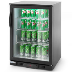 Refrigerator Bottle bar refrigerator 1-door 3 shelves 135 in 126 L - Hendi 226568