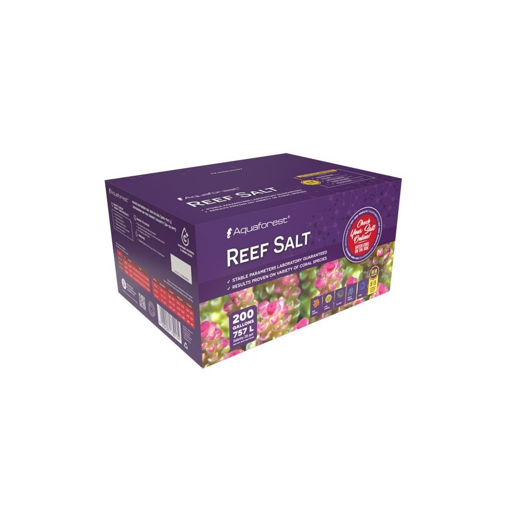 AquaForest Reef Salt 25kg Box - Sea salt