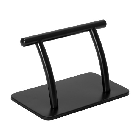 Fauteuil de coiffure Hair System Edge noir avec levage hydraulique